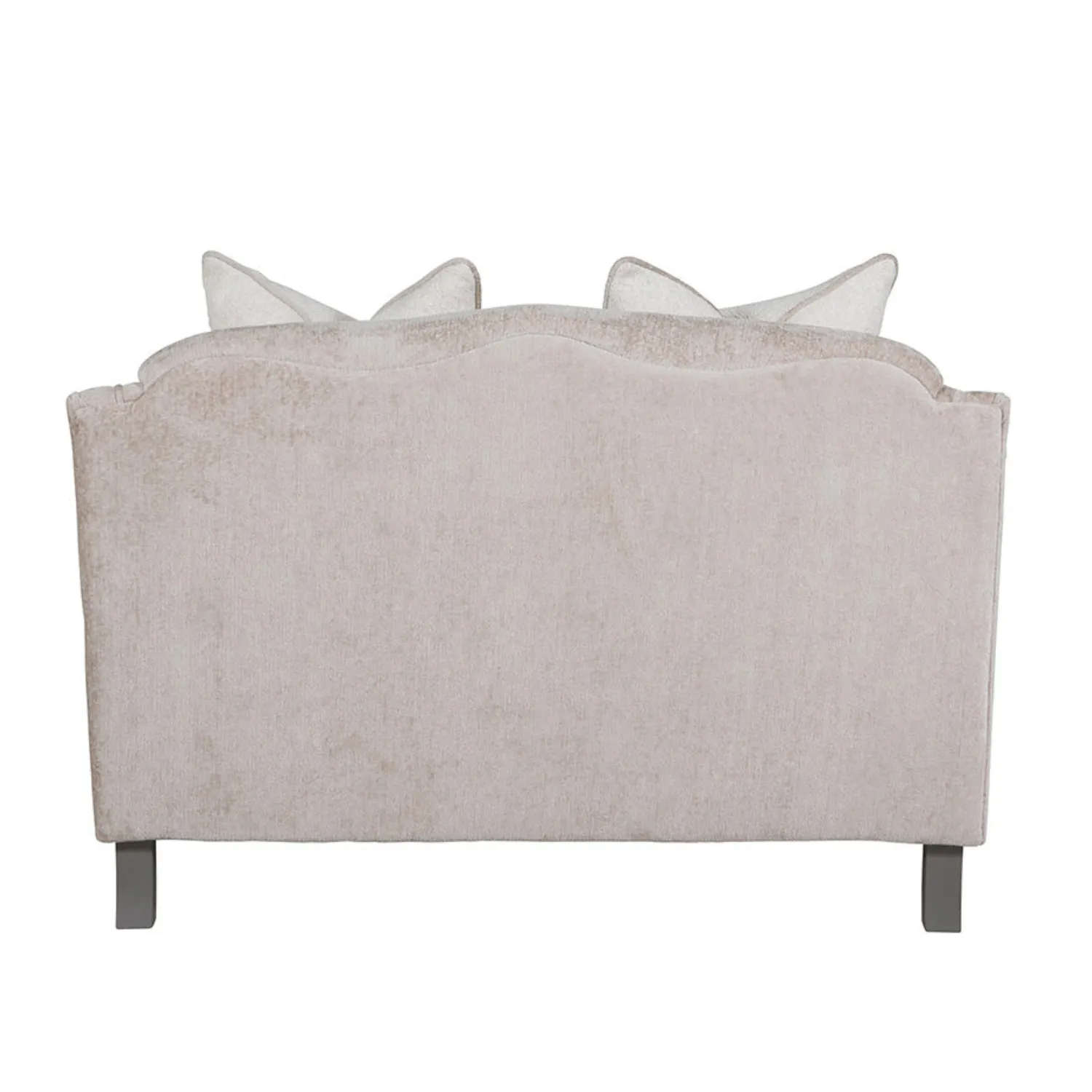 Belvedere Love Seat Fixed Back Mink