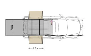 DOBINSONS | Deluxe Roof Top Tent (CE80-3902)