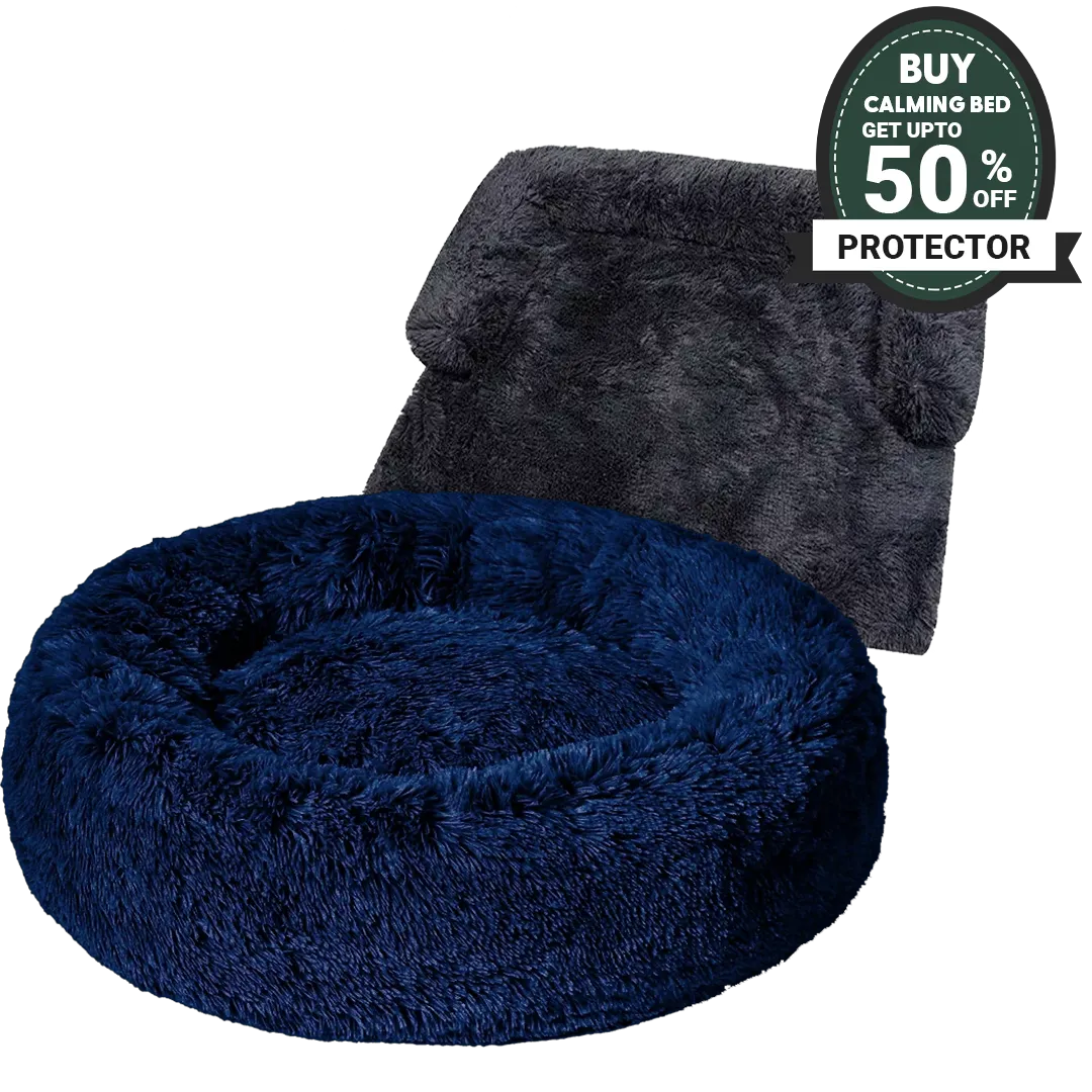 Dog Calming with Furniture Protector Bed
