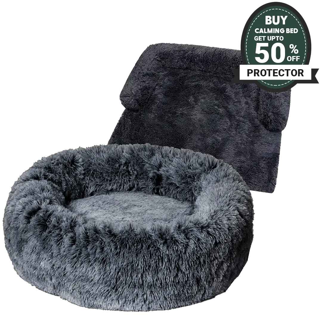 Dog Calming with Furniture Protector Bed