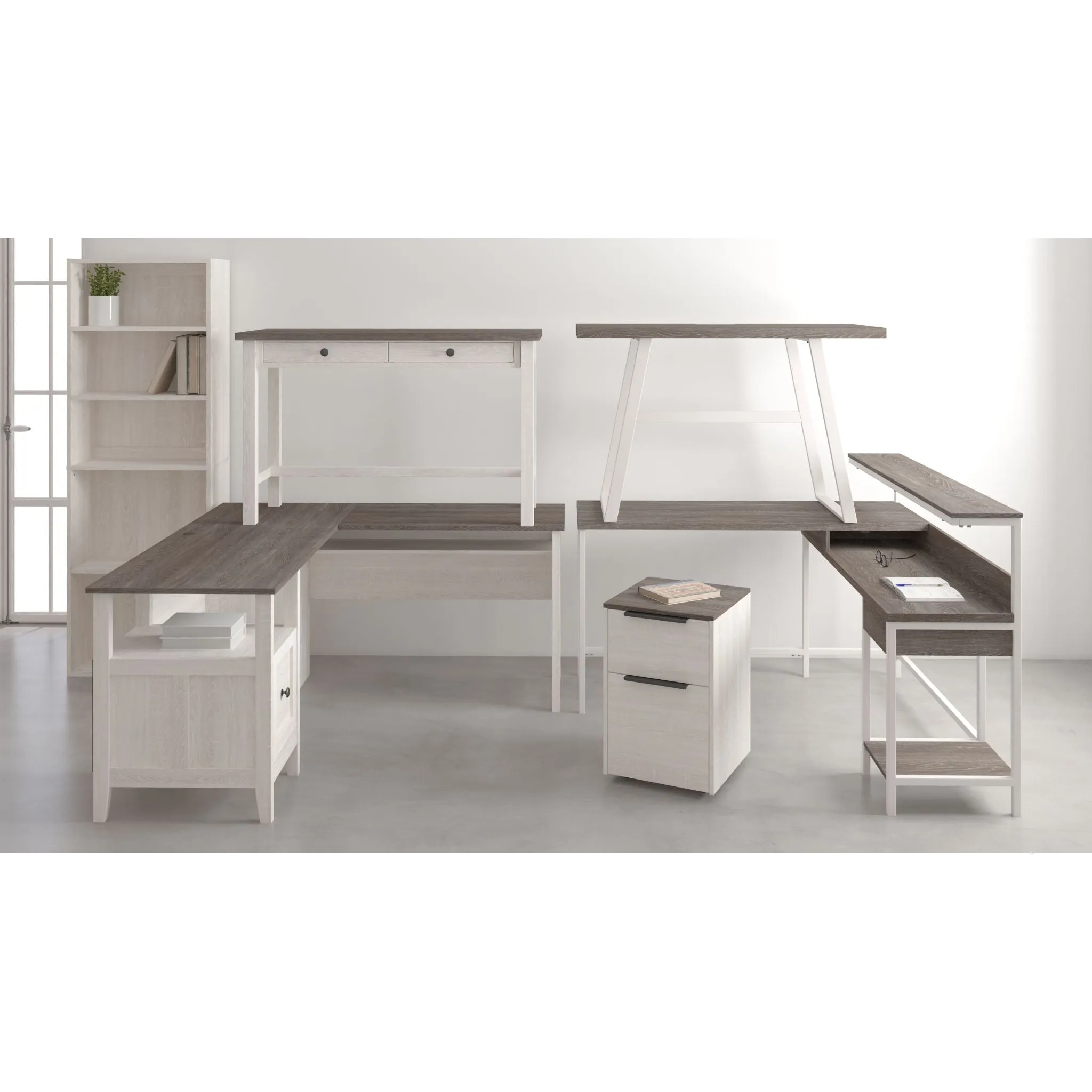 Dorrinson Desk - Two-tone