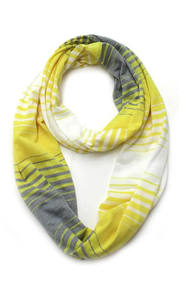 EAS8298 Stripe Pattern Jersey Infinity