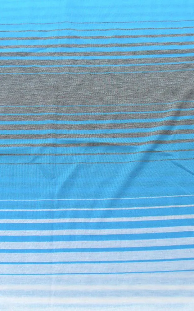 EAS8298 Stripe Pattern Jersey Infinity
