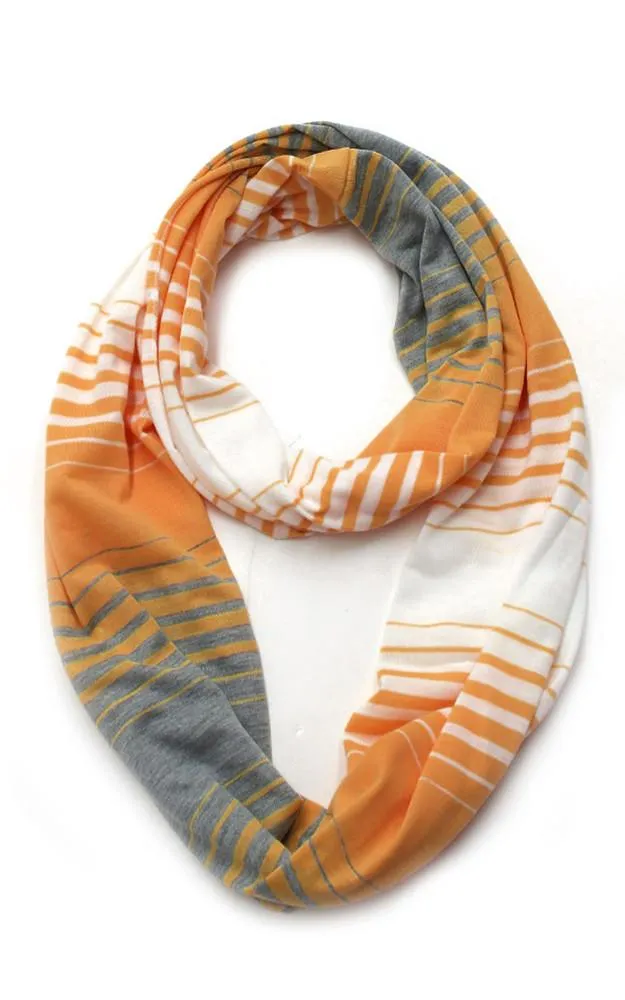 EAS8298 Stripe Pattern Jersey Infinity
