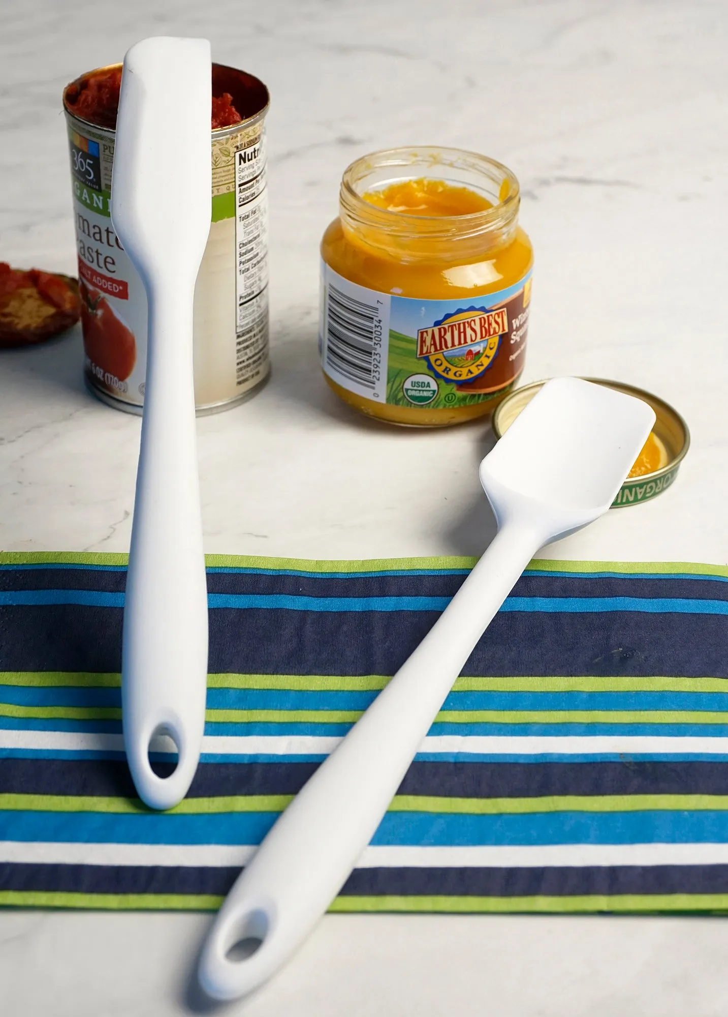 Ela's Mini Spatula Set of 2 - White