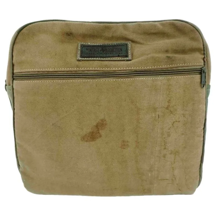 Fort Wainwright Military Canvas Crossbody Purse