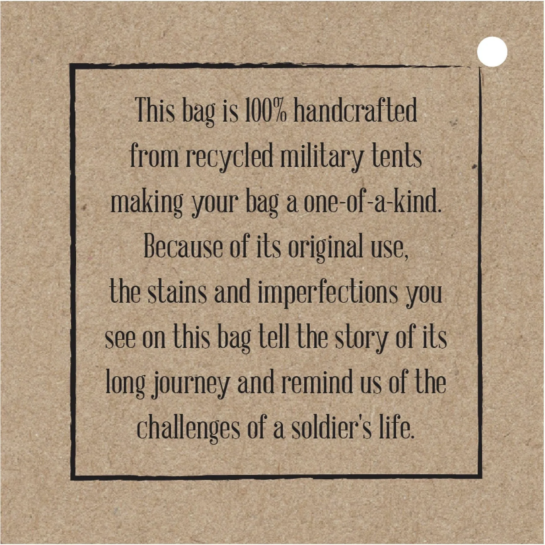 Fort Wainwright Military Canvas Crossbody Purse