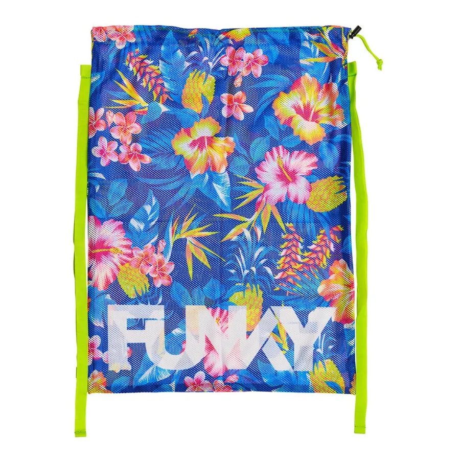 Funky Mesh Gear Drawstring Bag FYG010N - In Bloom