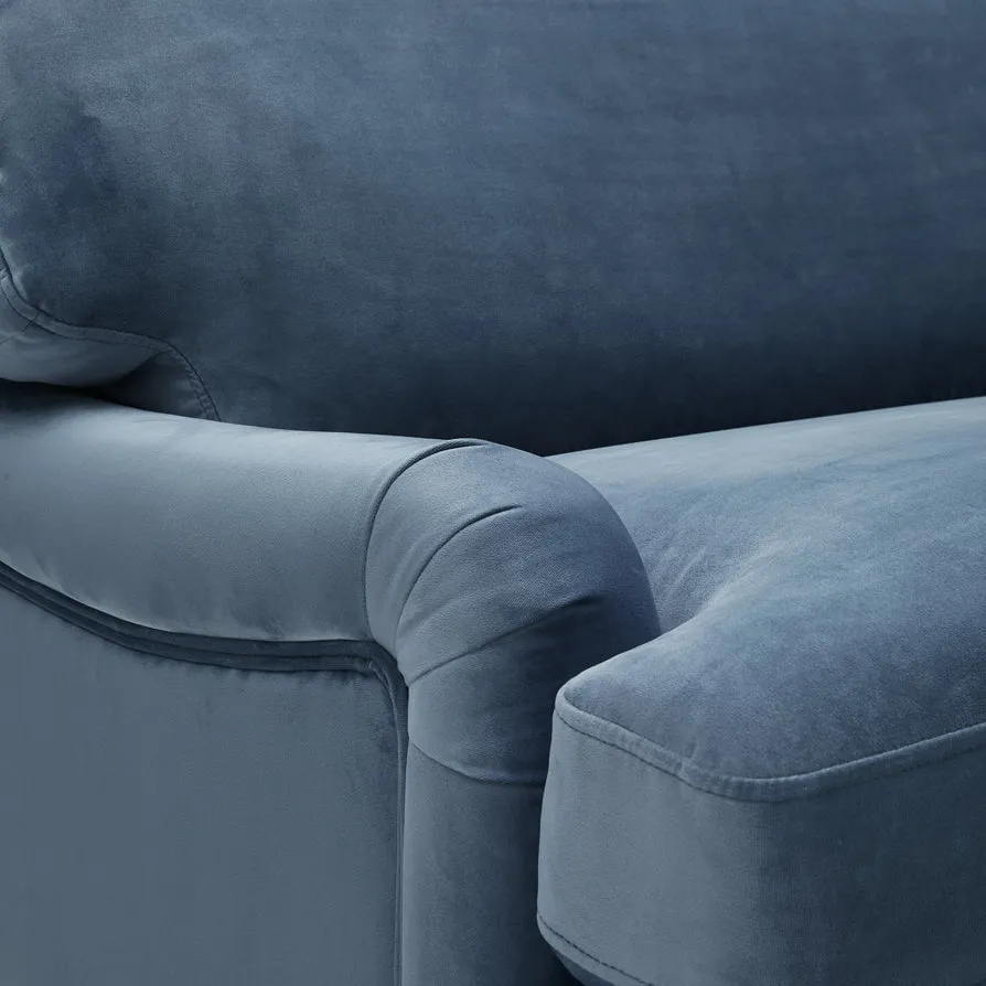 Hampshire 2 Seater Sofa - Mid Blue