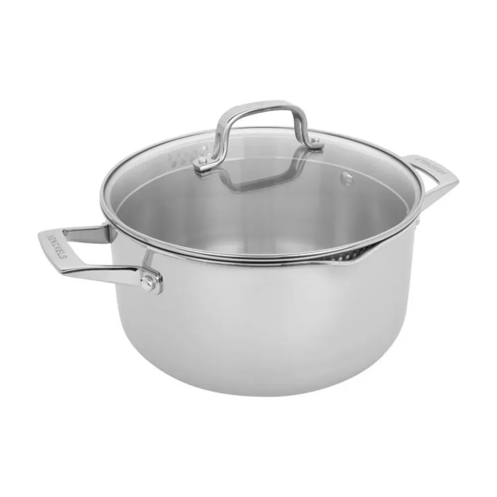 Henckels 1023644 CLAD H3 6-qt Stainless Steel Dutch Oven with Lid