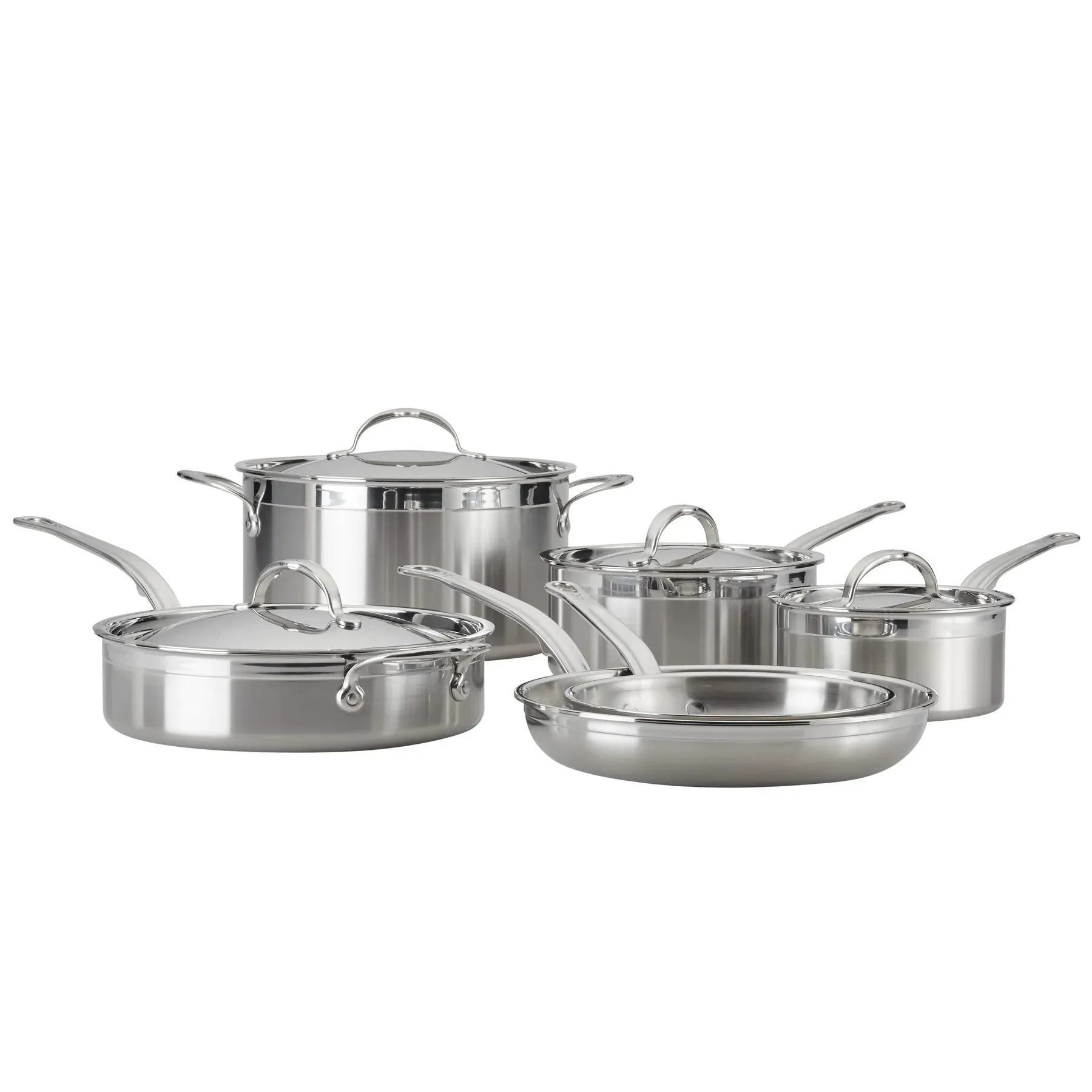 Hestan ProBond 10-Piece Clad Stainless Steel Ultimate Set - Made in Italy