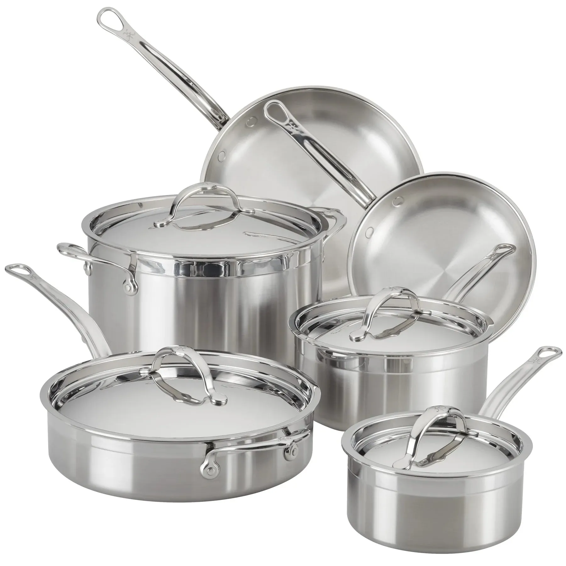 Hestan ProBond 10-Piece Clad Stainless Steel Ultimate Set - Made in Italy
