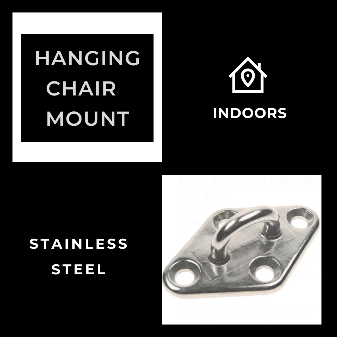 Indoor Hanging Chair Swing Mount Kit