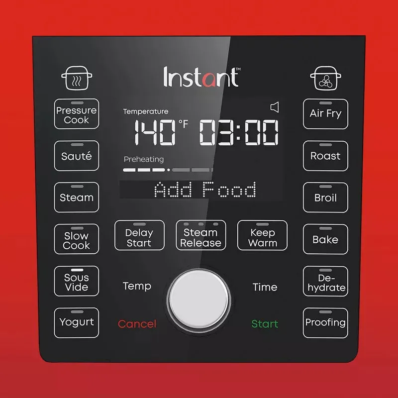 Instant Pot 13n1 Duo Crisp with Ultimate Lid Multi Cooker & Air Fryer 6.2L--- clearance