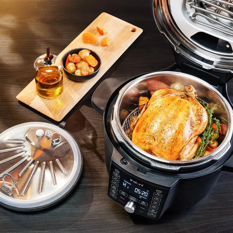 Instant Pot 13n1 Duo Crisp with Ultimate Lid Multi Cooker & Air Fryer 6.2L--- clearance