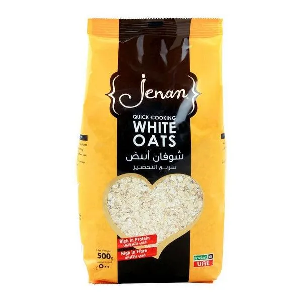 JENAN QUICK COOKING WHITE OATS 400G