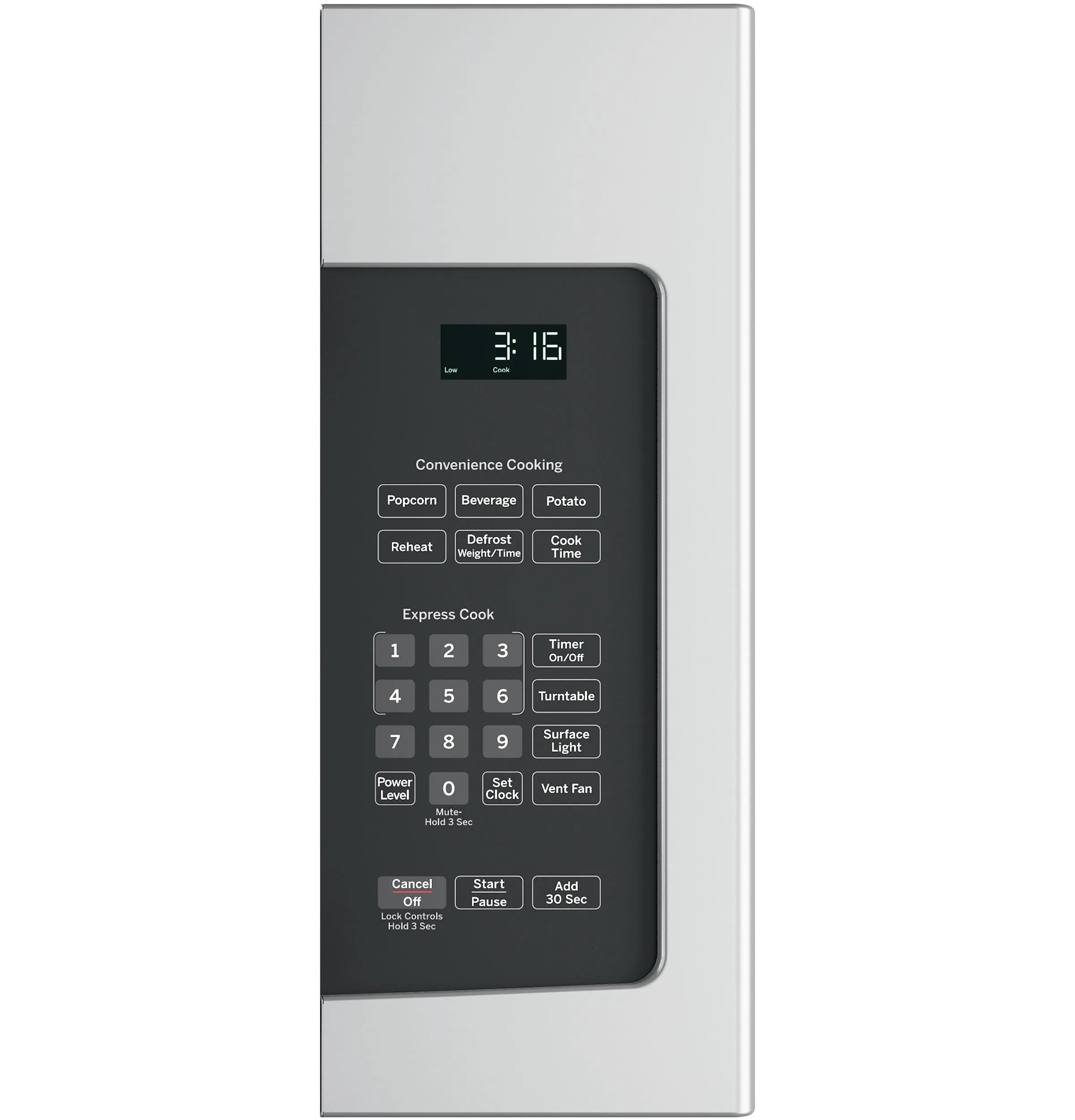 JVM3162RJSS GE® 1.6 Cu. Ft. Over-the-Range Microwave Oven