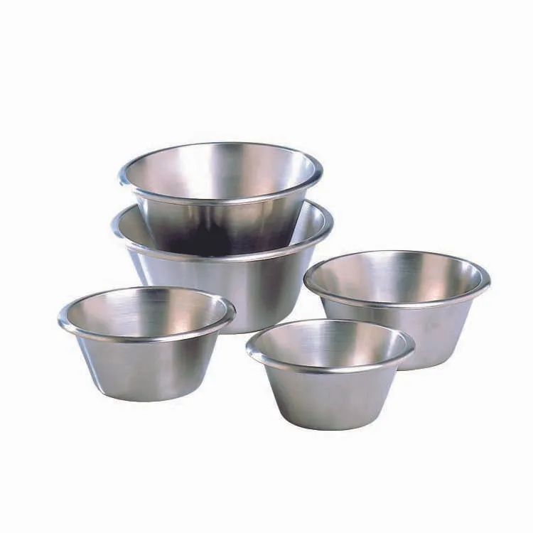 MATFER Flat Bottom S/S Mixing Bowl, 11.75”