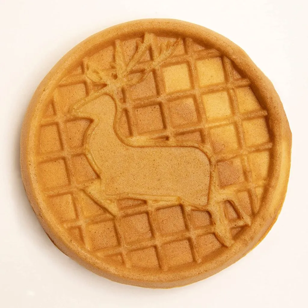 MyMini Personal Electric Reindeer Waffle Maker