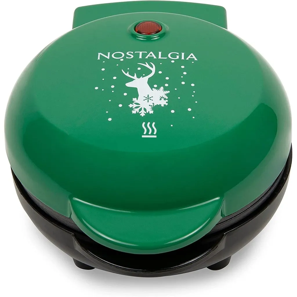 MyMini Personal Electric Reindeer Waffle Maker