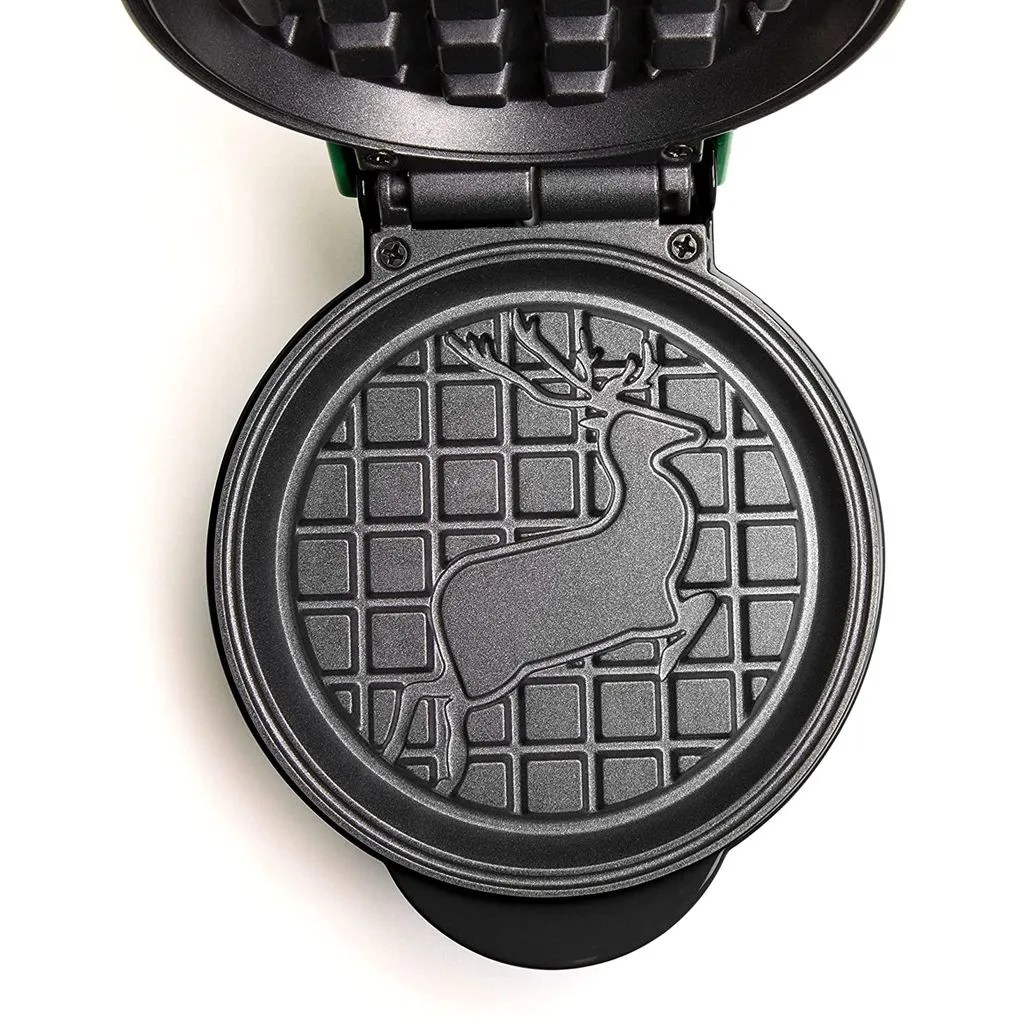 MyMini Personal Electric Reindeer Waffle Maker