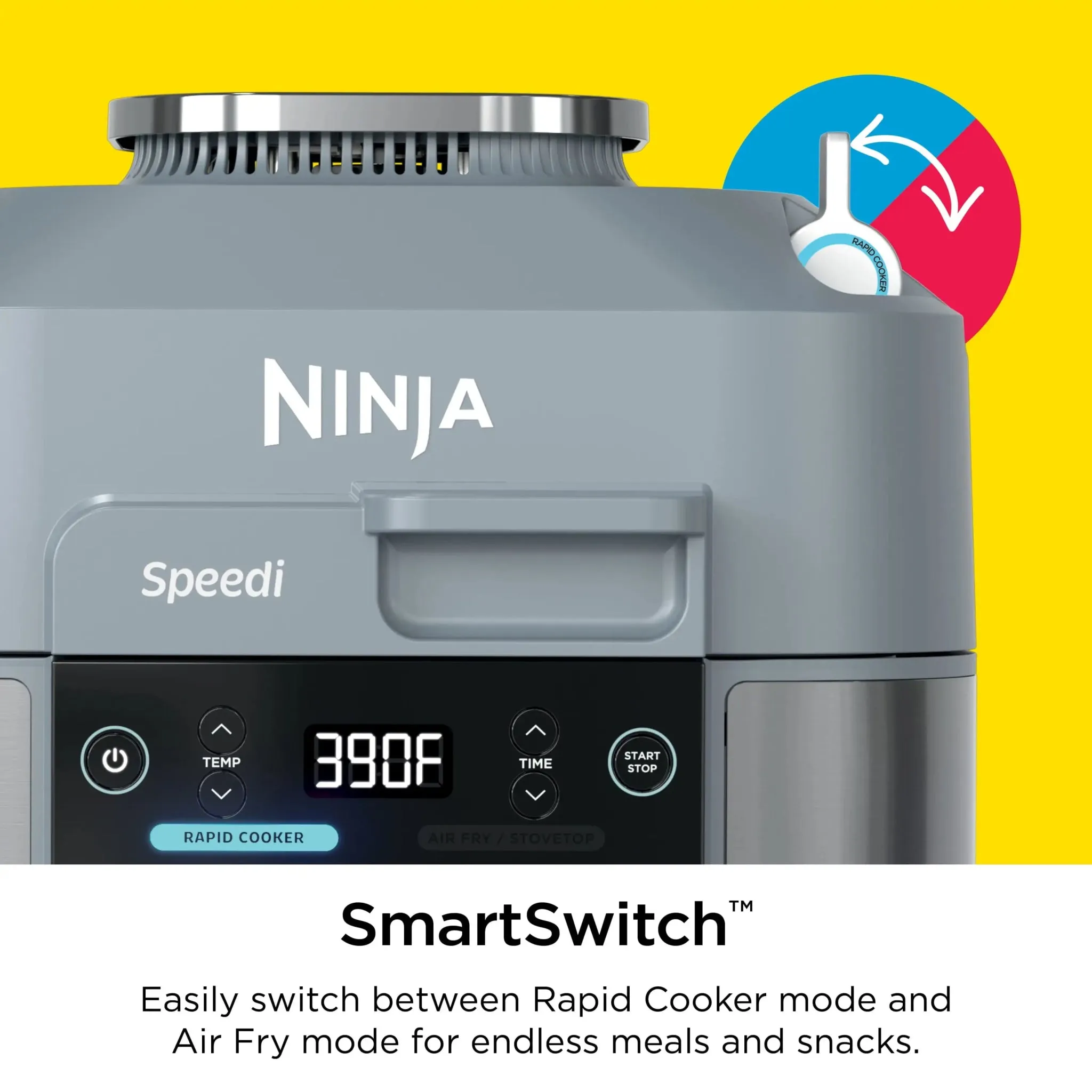 Ninja Speedi Rapid Cooker & Air Fryer, SF300, 6-Qt