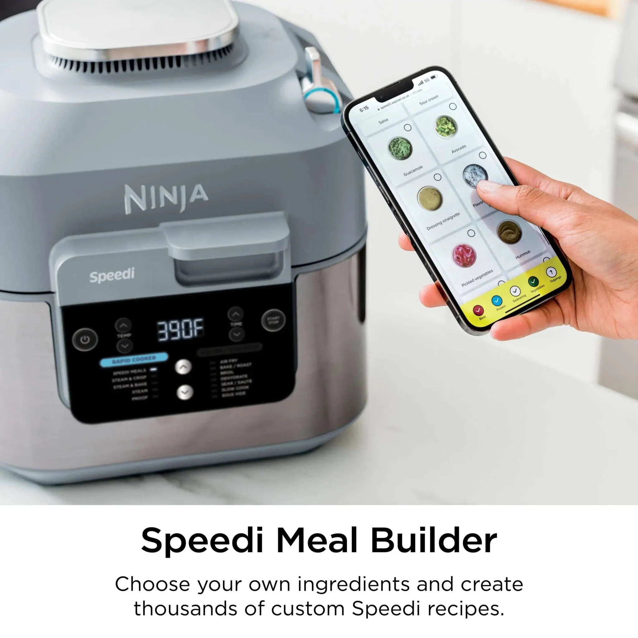 Ninja Speedi Rapid Cooker & Air Fryer, SF300, 6-Qt