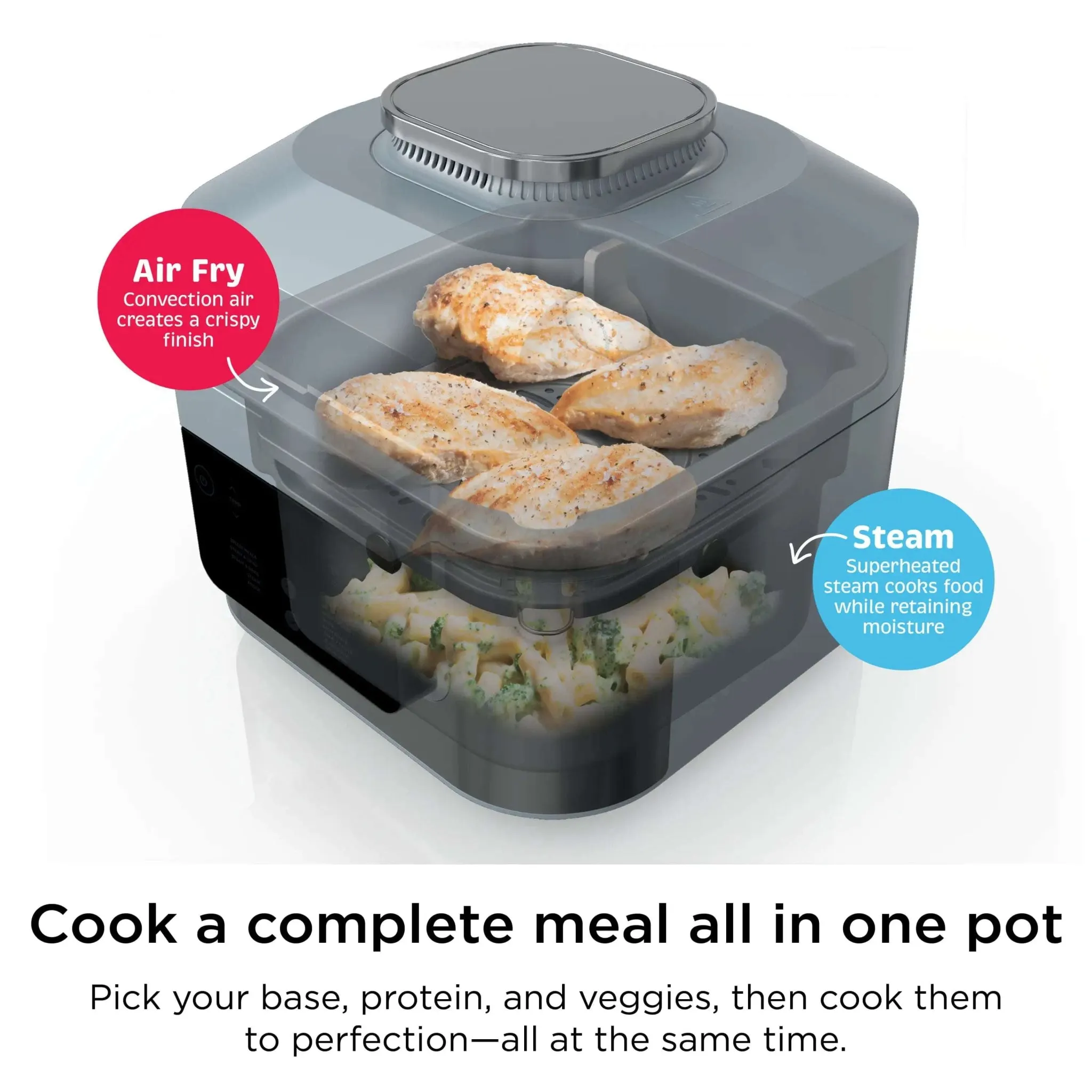 Ninja Speedi Rapid Cooker & Air Fryer, SF300, 6-Qt
