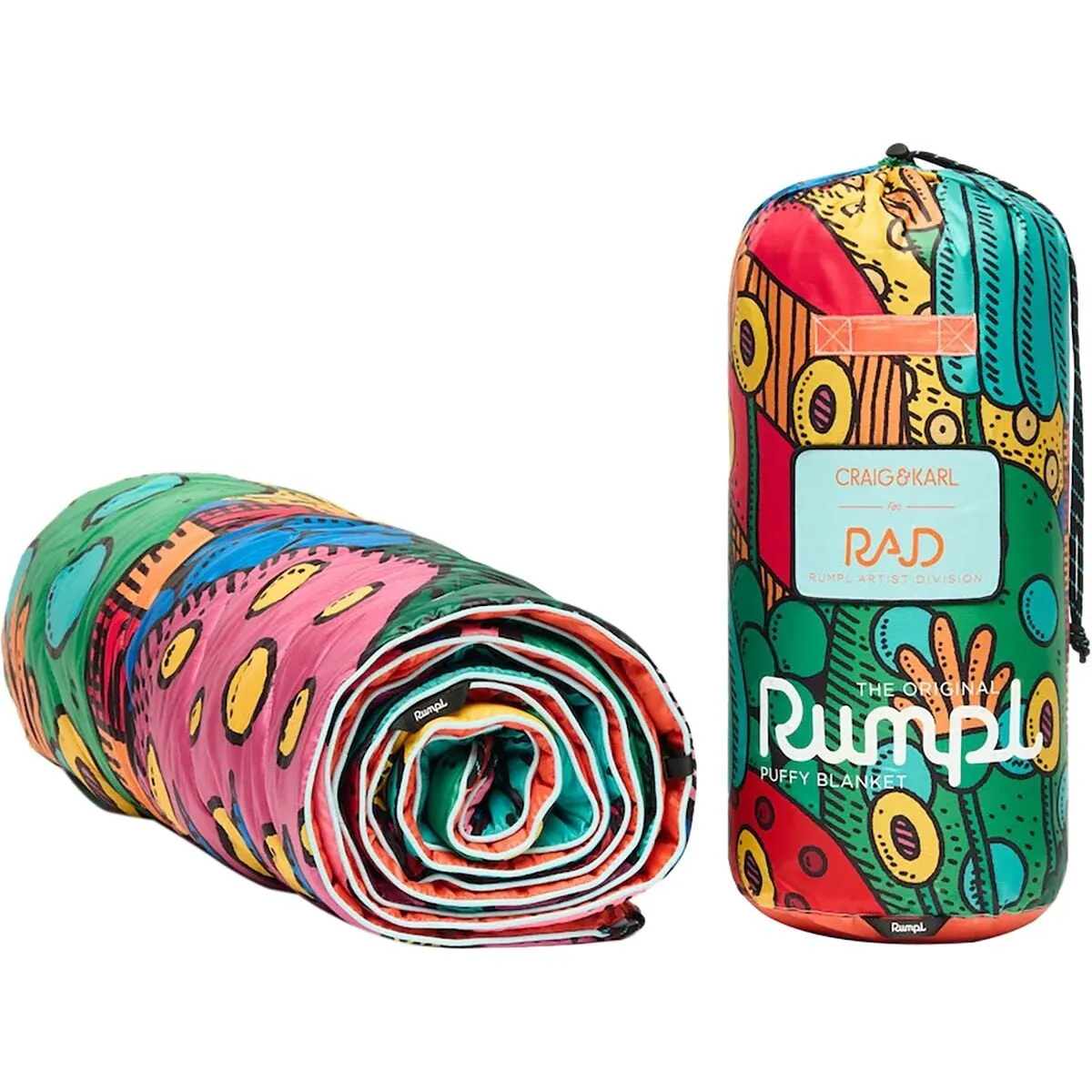Original Puffy Blanket - ARCADIA - RAD (Rumpl Artist Division) by CRAIG & KARL