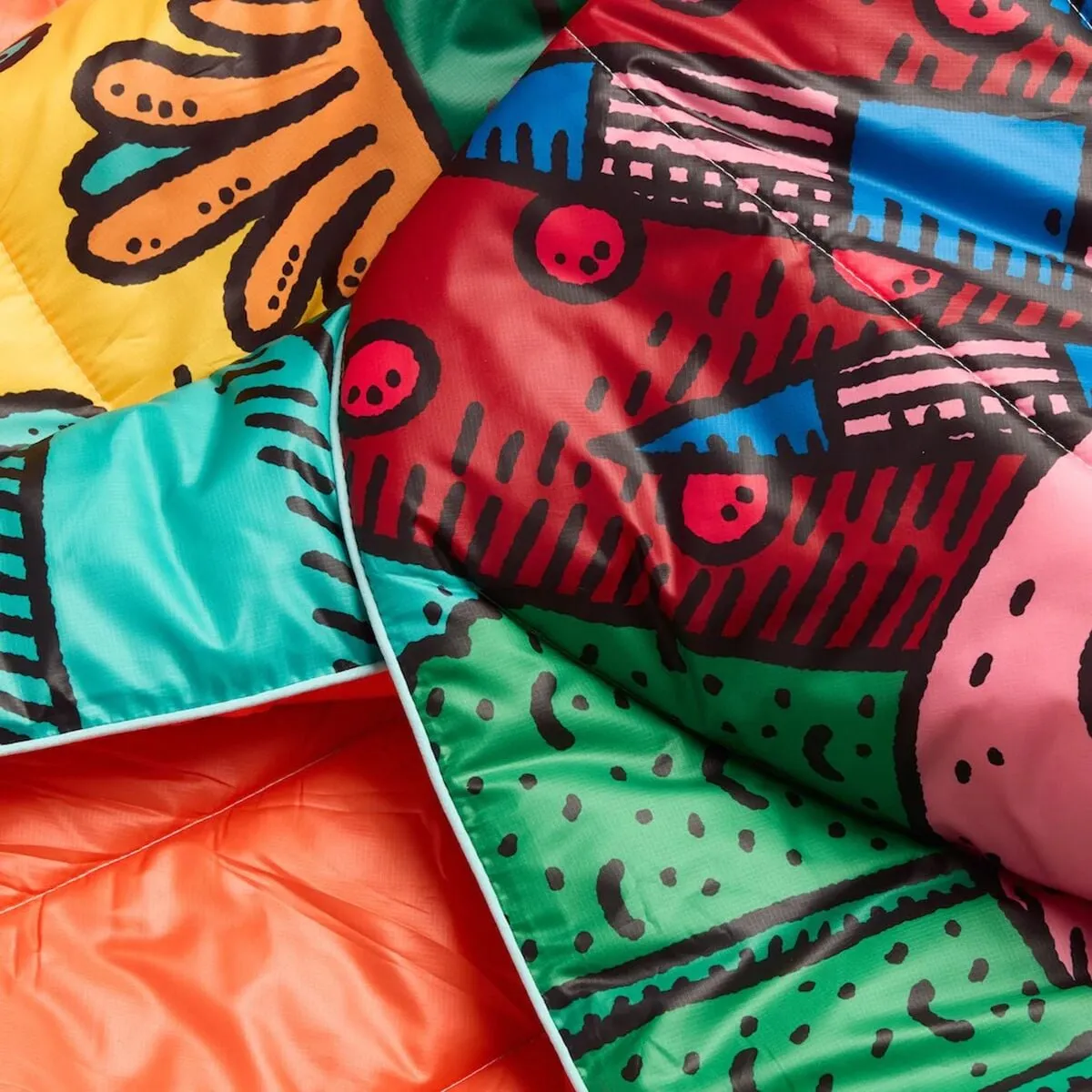 Original Puffy Blanket - ARCADIA - RAD (Rumpl Artist Division) by CRAIG & KARL