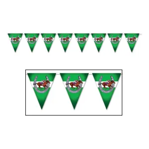 Pennant Flag Banner Horse Racing