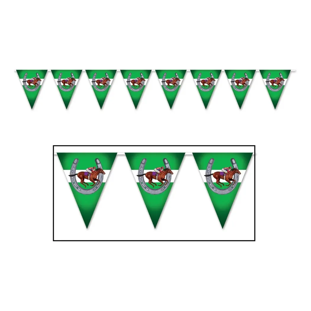 Pennant Flag Banner Horse Racing