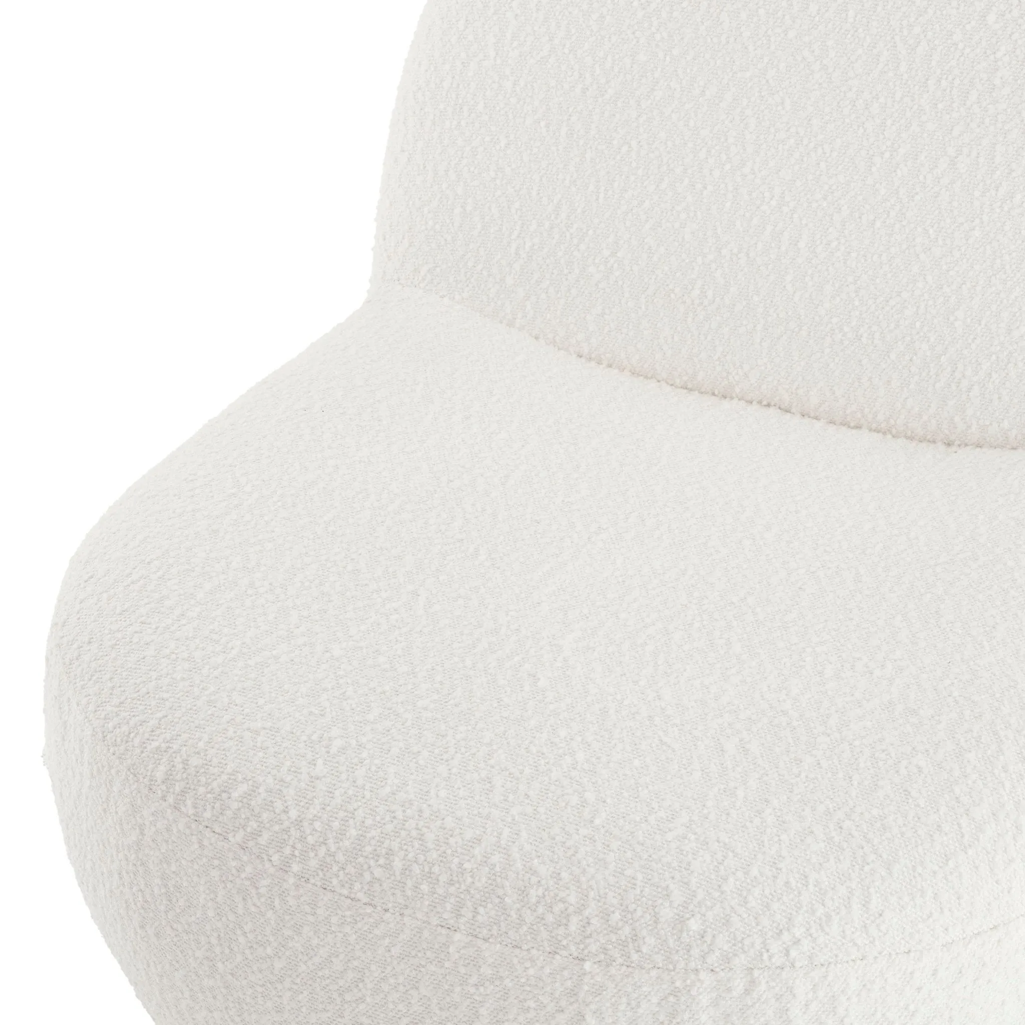 Peyton Accent Chair - Boucle Ivory