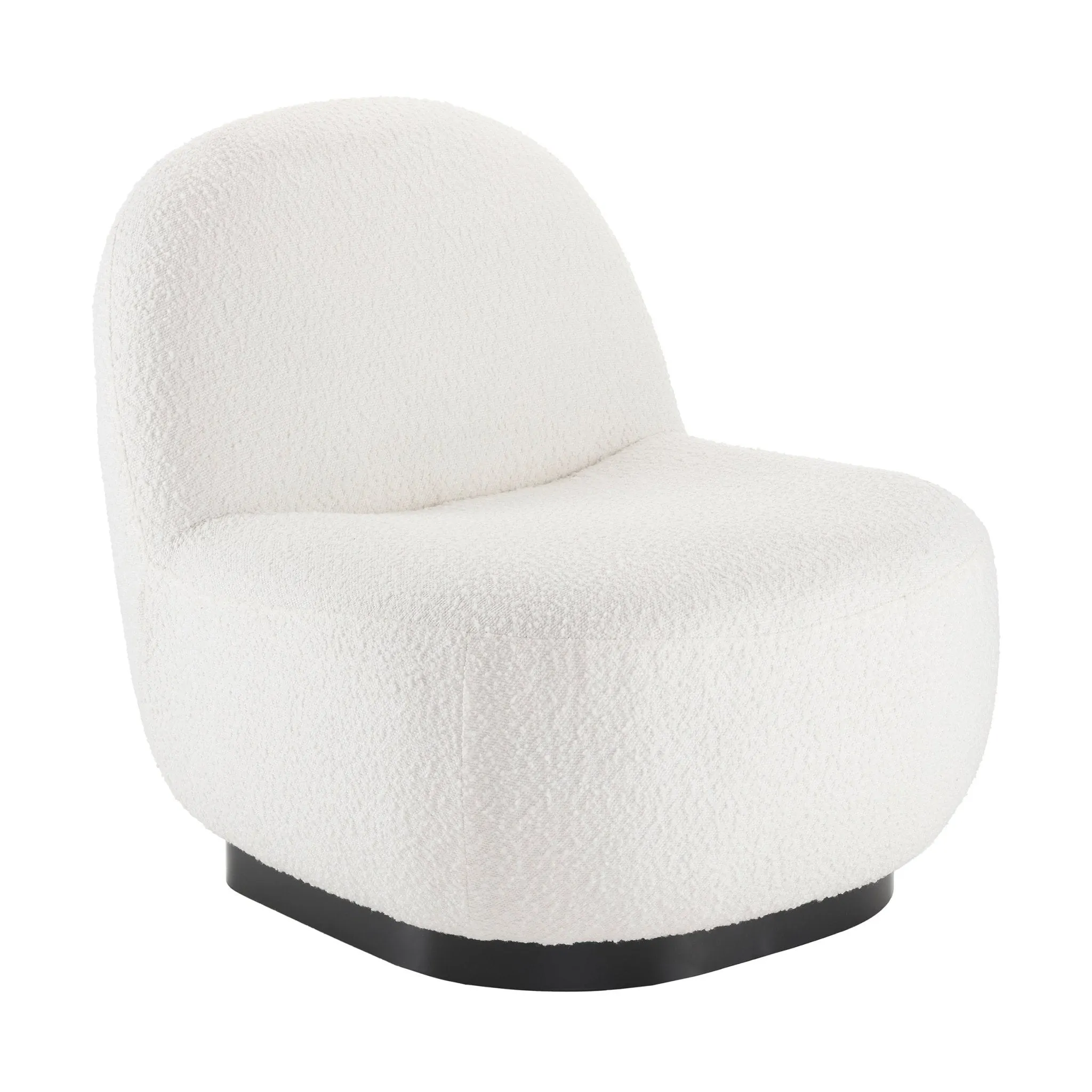 Peyton Accent Chair - Boucle Ivory