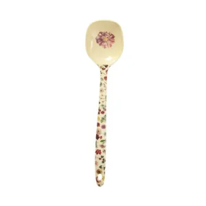 Rice DK Melamine Cooking Spoon - Cream - Floras Dream Print