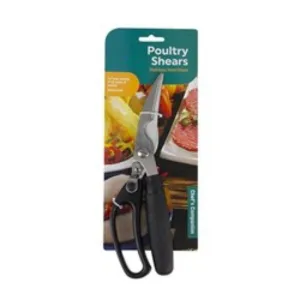 Scissors Poultry Stainless Steel w Safety Lock
