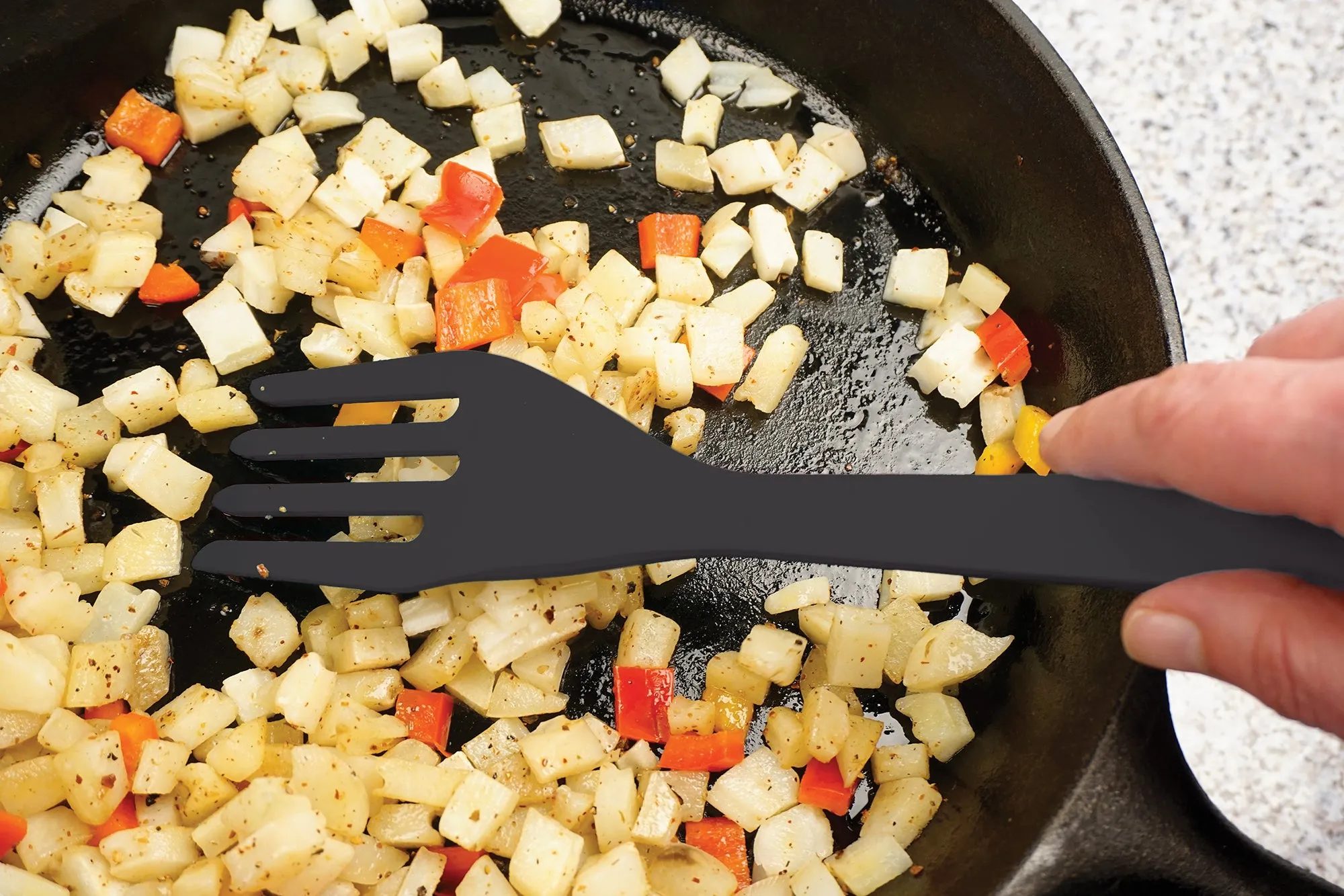 Silicone Fork - Black
