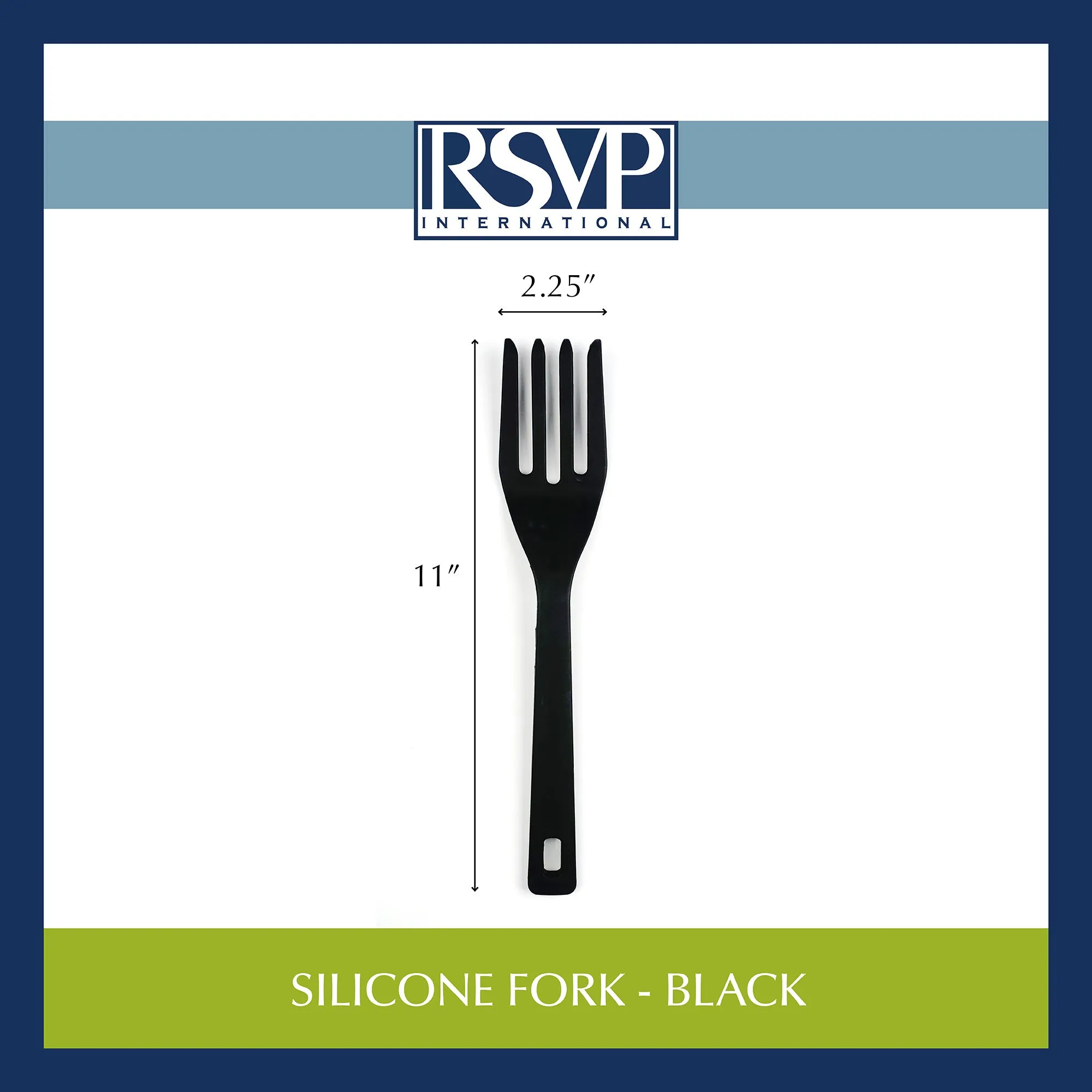 Silicone Fork - Black