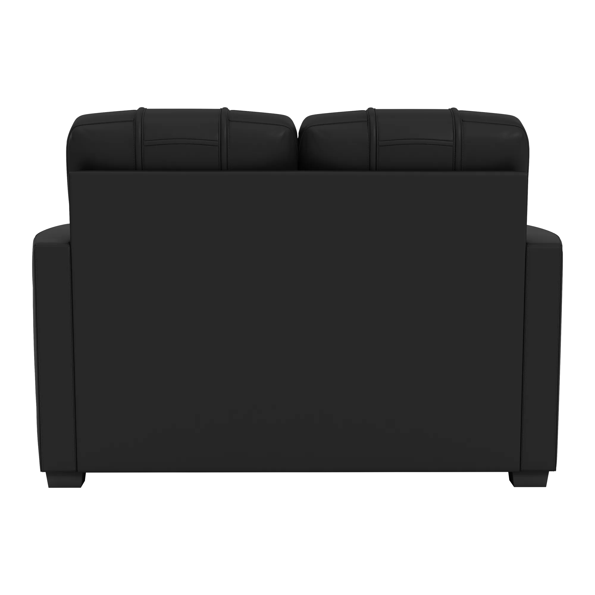 Silver Loveseat with Arkansas Razorbacks Secondary Logo