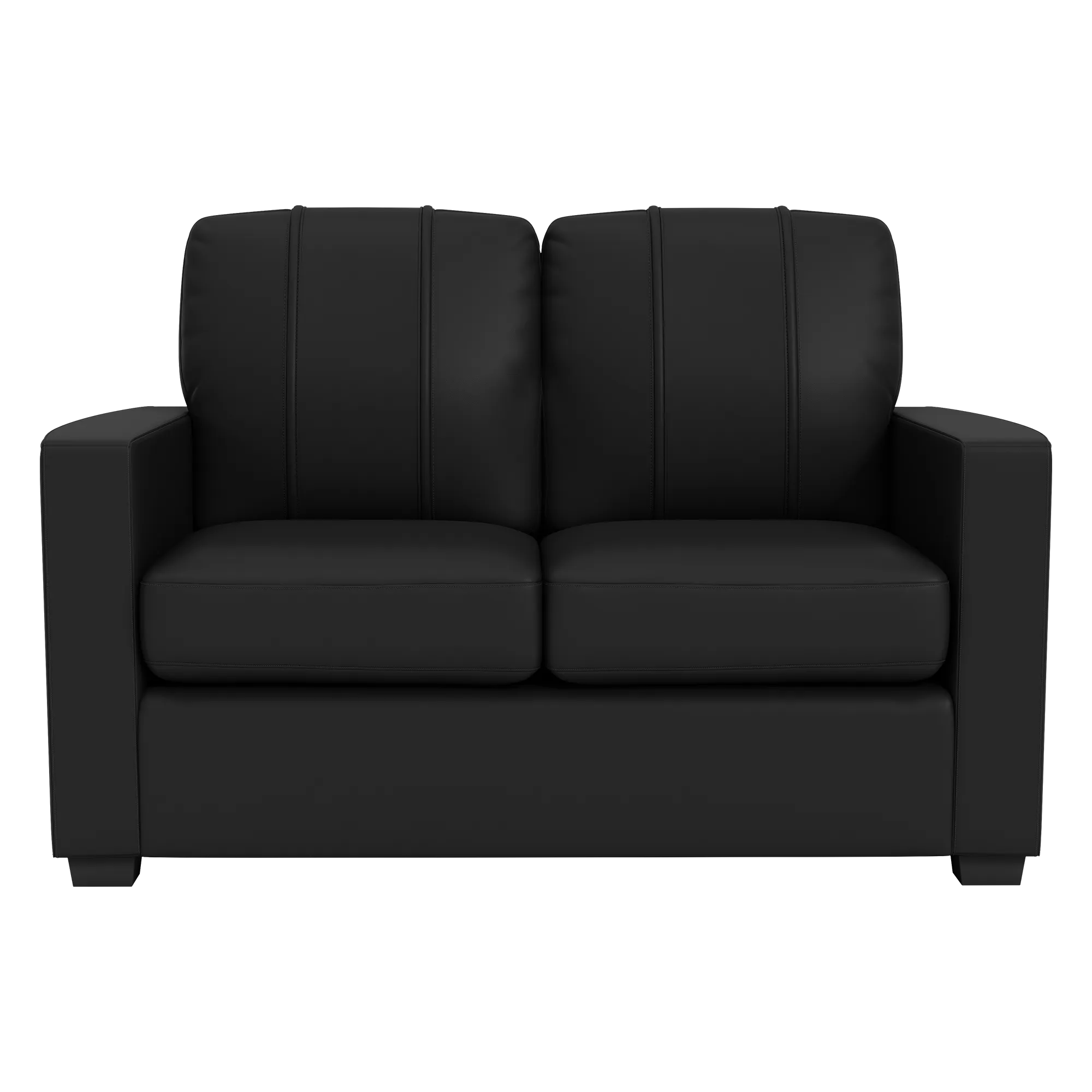 Silver Loveseat with Arkansas Razorbacks Secondary Logo