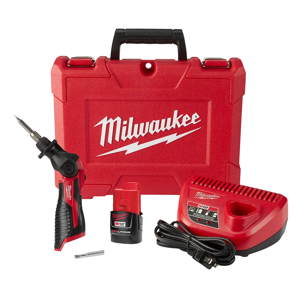 Soldering Iron - Milwaukee M12™ Soldering Iron Kit, 2488-21