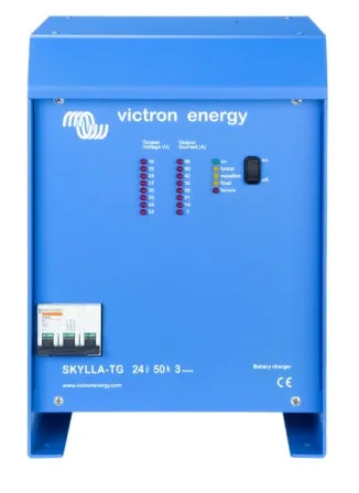 VICTRON ENERGY SKYLLA-TG BATTERY CHARGER 24V-100A - 2 OUTPUTS